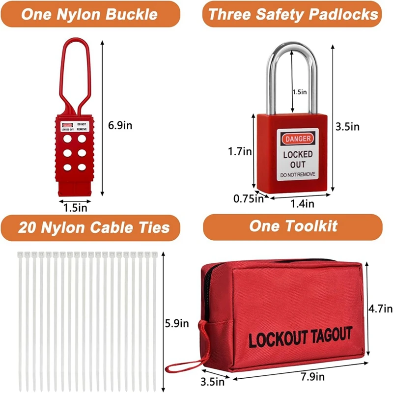 Lockout Tagout Kit,Lock Out Tag Out Kits Electrical,Lock Out Tag Out Padlocks,Electrical Switch Safety Lockout Kit