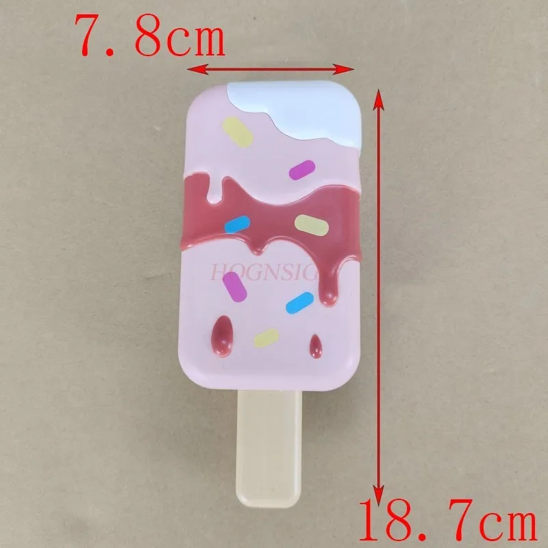 New Children's Handheld Ice Cream Ice Cream Bubble Machine Music Light Fully Automatic Electric Bubble Gun