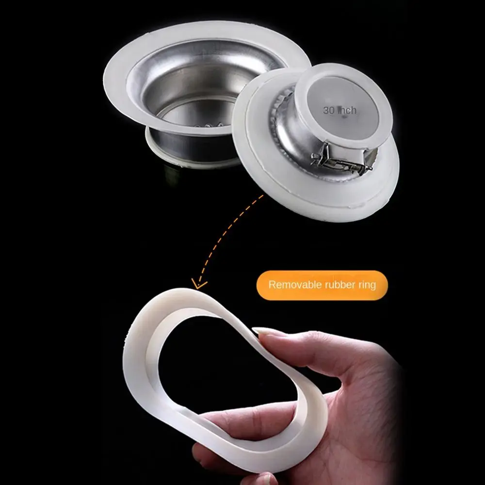 Prevent Backflow Toilet Odor Stopper Squatting Pan Accessories Bathroom Fitting Sewer Anti-smell Plug Stainless steel