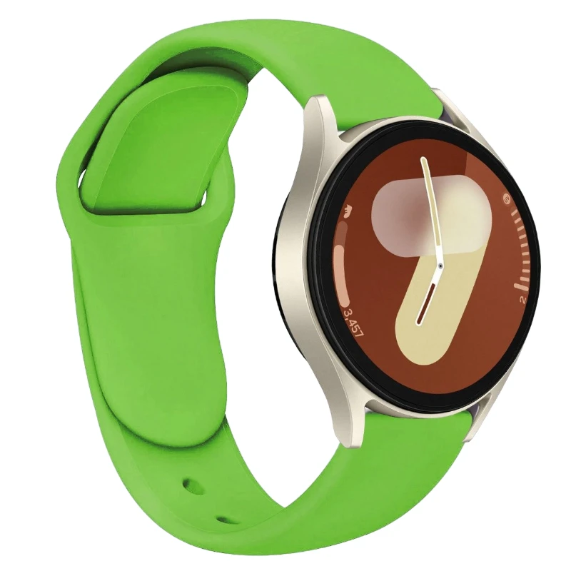 20mm 22mm Silikonarmband für Samsung Galaxy Watch 7/6/5/4 Huawei Watch GT5/GT4 46mm Armband Armband für Amazfit GTR/GTS4 Gürtel
