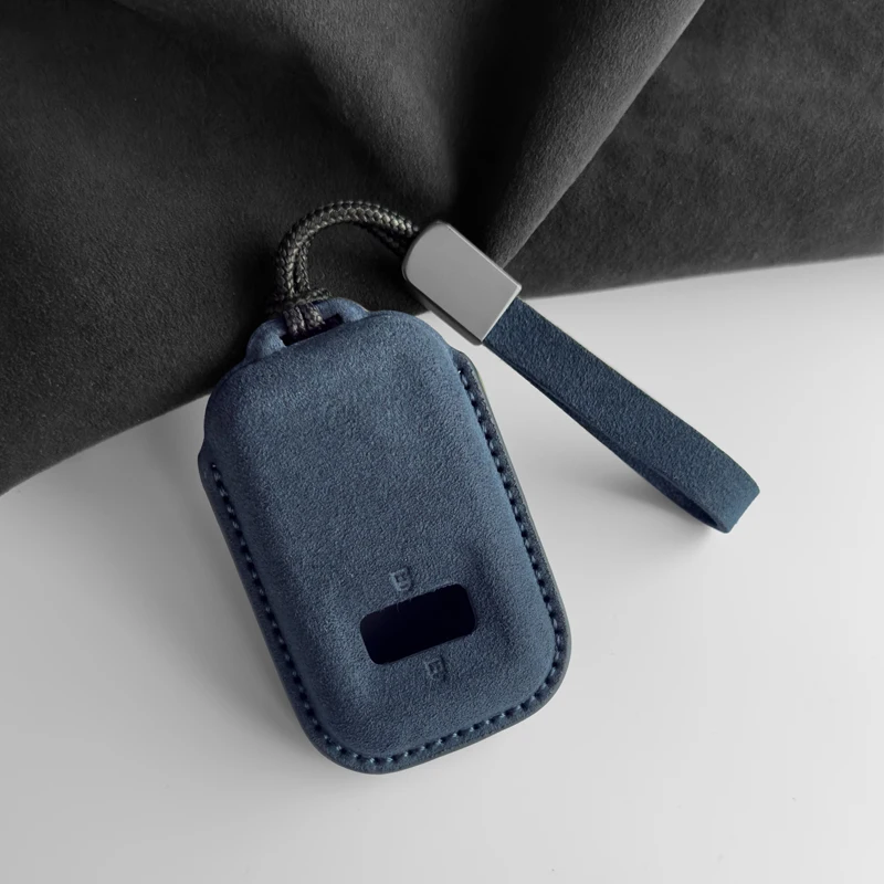 

For Zeekr 9X 001 2026 Suede key case box Special car remote control protective shell