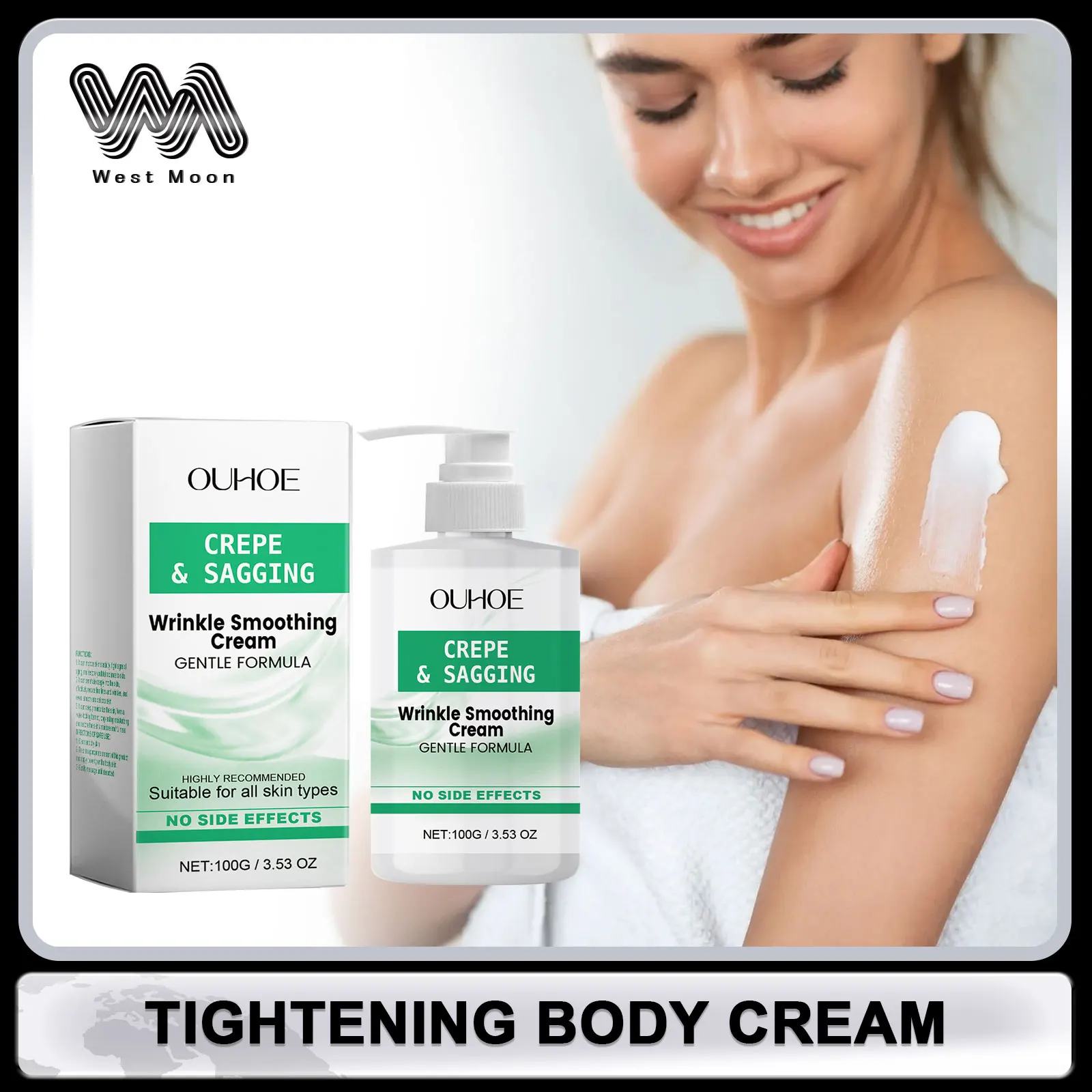 

Body Skin Tightening Cream Firming Lifting Fade Fine Lines Rejuvenating Body Lotion Increase Skin Elasticity Shaping Body Care