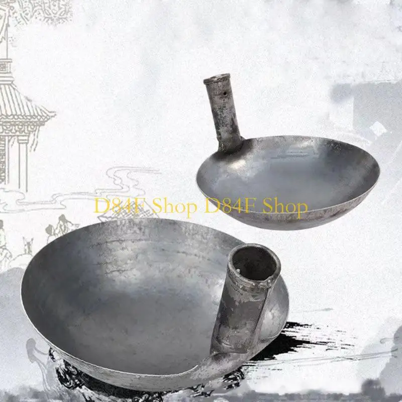 D84F Multipurpose Industrial Strength Iron Sludge Removal Dung Cleaning Ladle Shovel For Home Drainage Systems And Yard Care