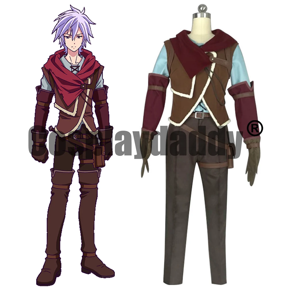 

No Game No Life Zero Movie Imanity Riku Dola Outfit Uniform Cosplay Costume S002