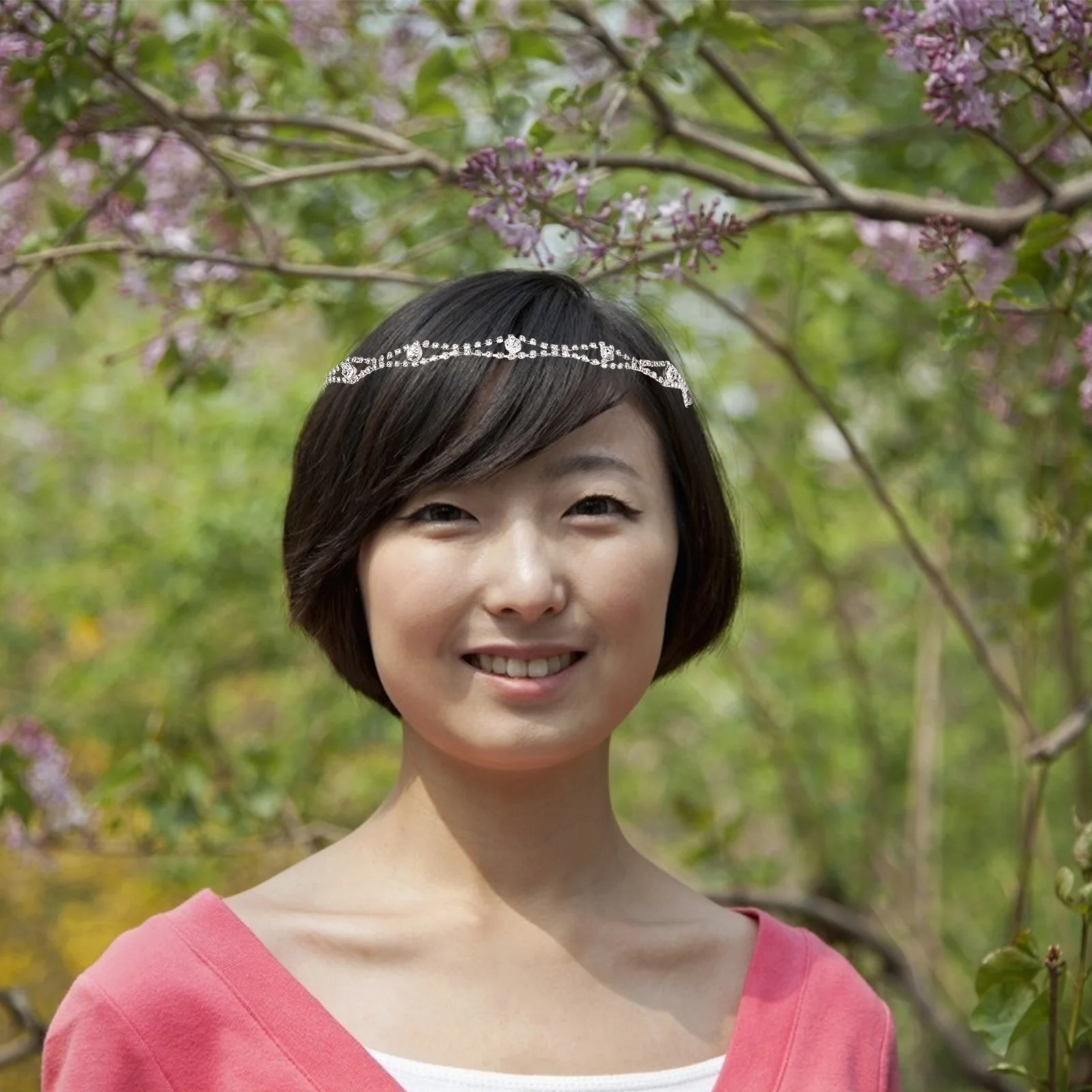 

2Pcs Rhinestone Headband Women Retro Hair Accessories Elegant Charm Birthday Wedding Dance Party Woman Head Chain