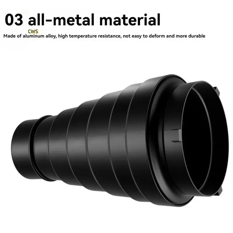 Крепление для большой вспышки Snoot, фурнитура для фотостудии, аксессуары для Godox S-Type DE300 SK400 II