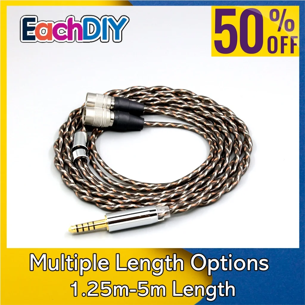 

Кабель для наушников TypeX 25AWG Litz Shielding 7n OCC для наушников Mr Speakers Alpha Dog Ether C Flow Mad Dog AEON LN008889