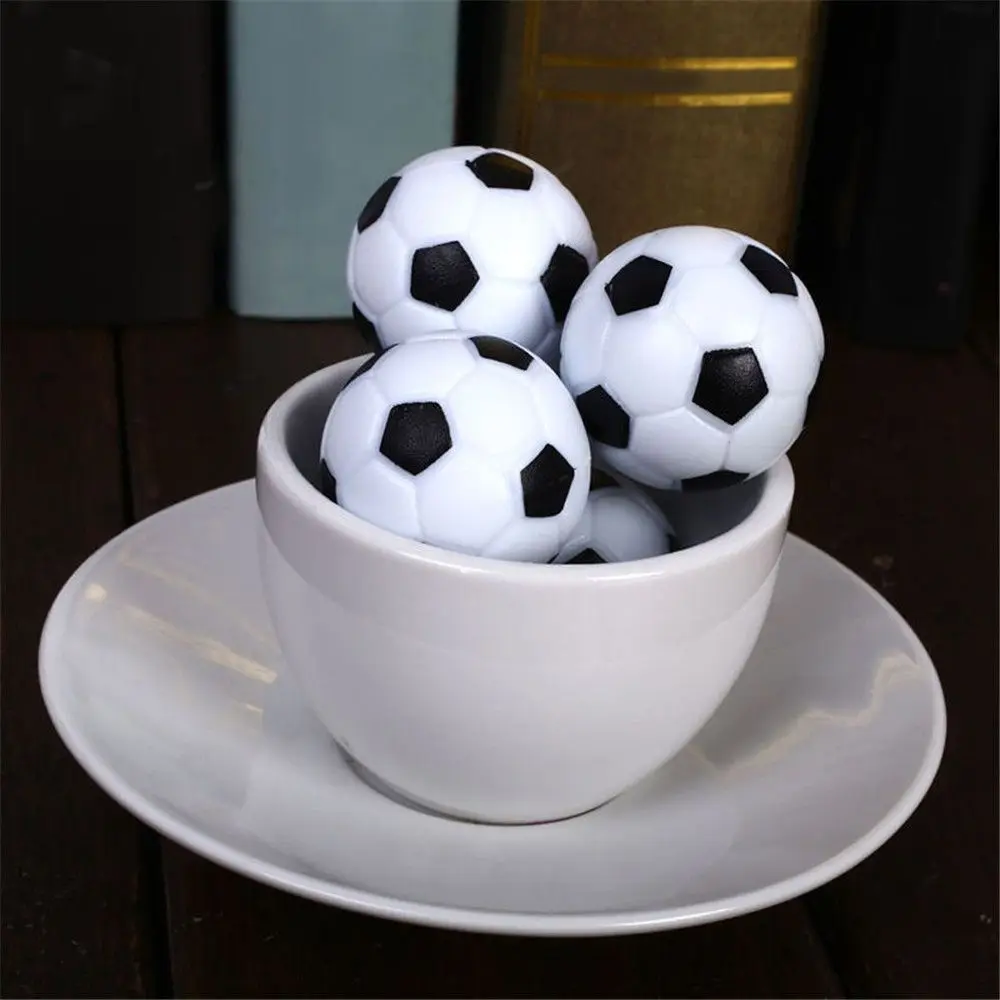 

Mini Black and White Soccer Table Replacement 36mm Casual Sports Football Balls Durable