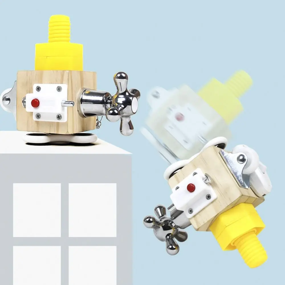 Houten educatieve sensorische bordpuzzel Ouder-kind interactieve peuters Drukke kubusbord Multifunctioneel doe-het-zelf