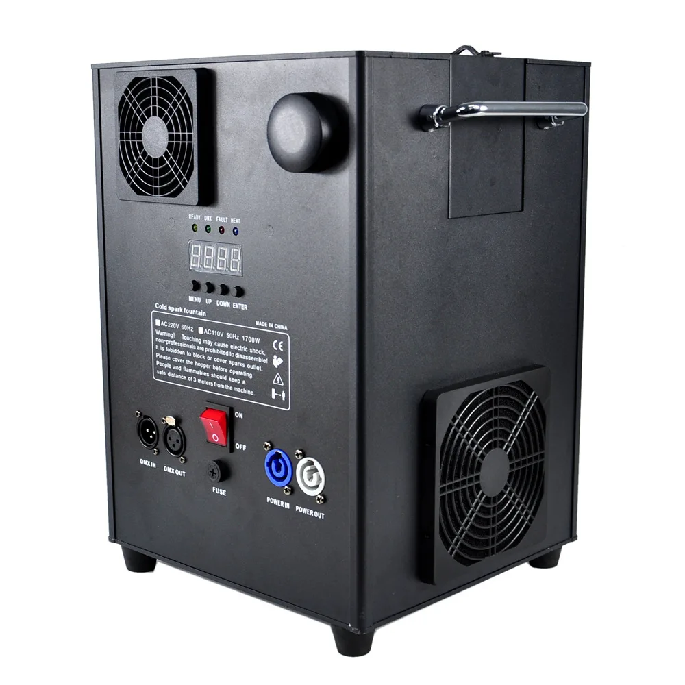 

1700 watt high-altitude stage 8 meters spray machine remote control DMX aluminum alloy