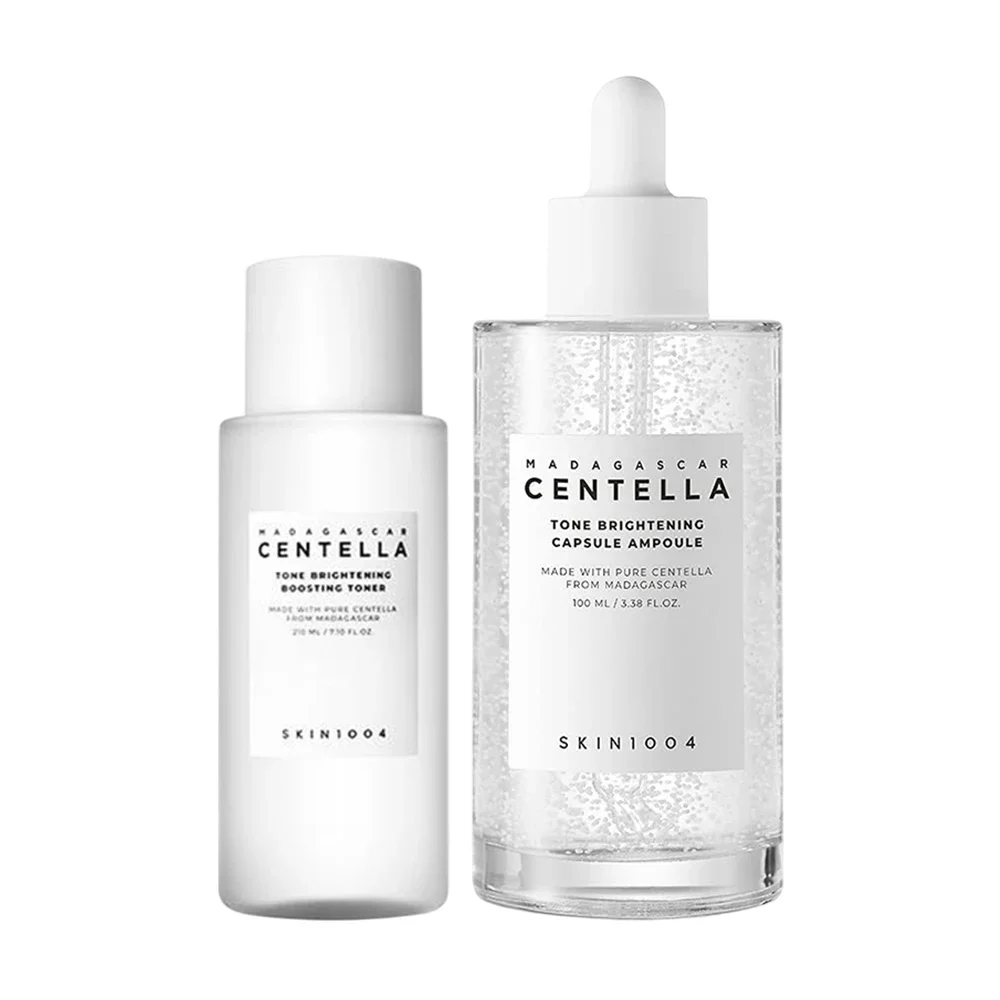 Skin1004 Centella Toner cristal blanc - 90% Madagascar Centella Asiatica, Essence d'eau éclaircissante et hydratante et rafraîchissante pour