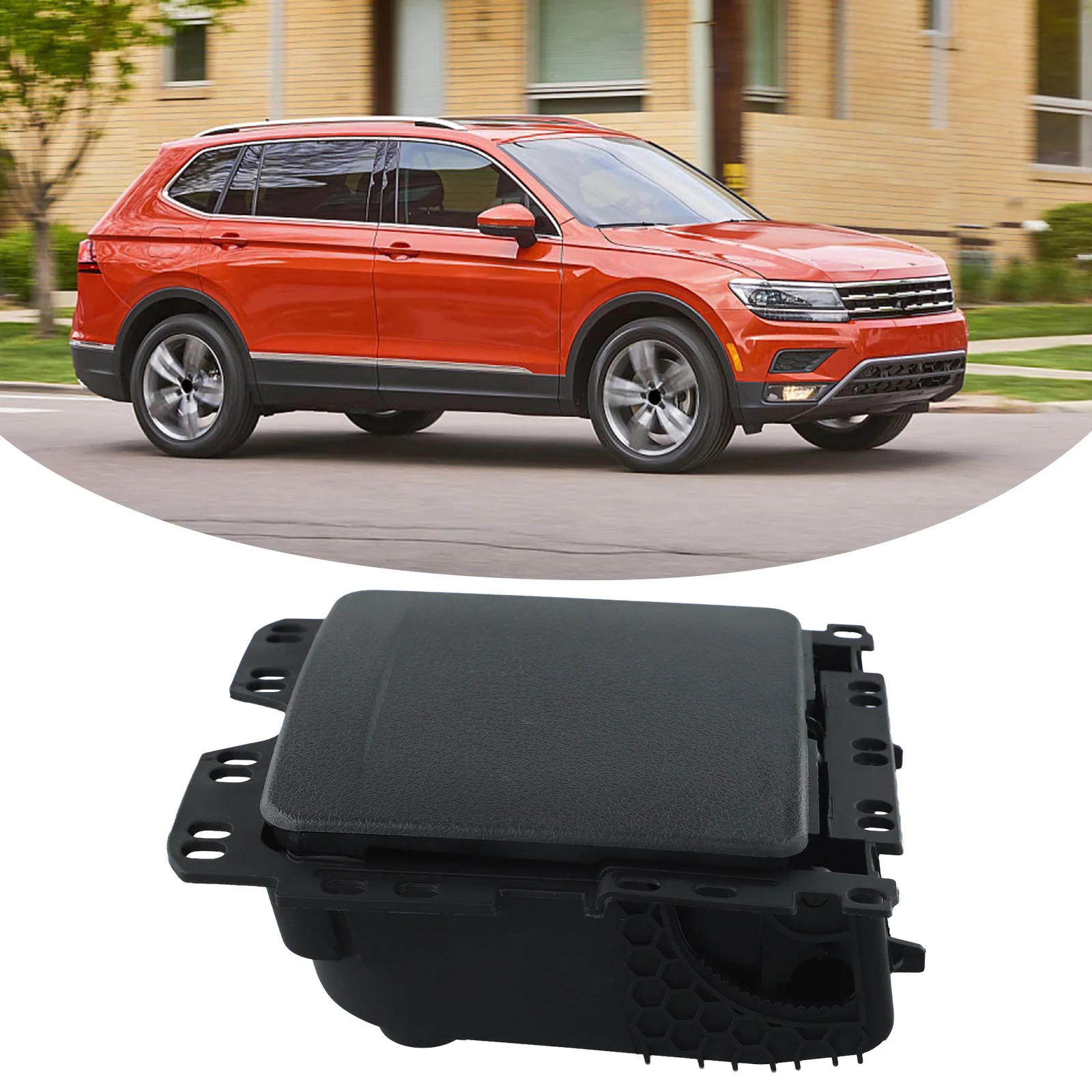 

For Golf Plus 2012-2014 Rear Center Console Cup Holder As Shown Practical Car Cup Holder Holder For Tiguan Single Piece Unit