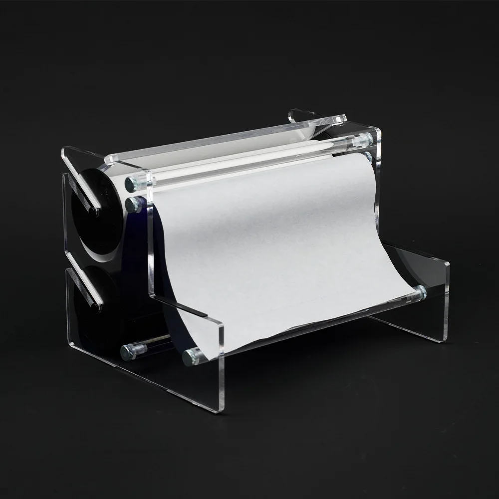 Tattoo Transfer Paper Set 30m Thermal Transfer Film Roll with Acrylic Holder for Tattoo Stencil Transfer