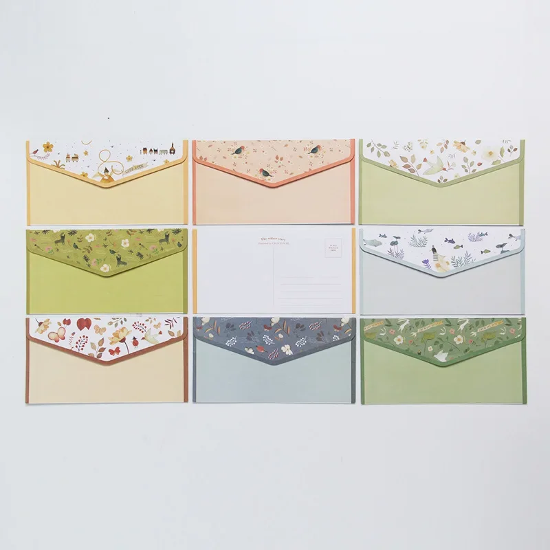 3 Sets Letter Papers Envelopes Beautiful Floral Writing Papers Envelopes Holiday Gift Envelopes for Friends