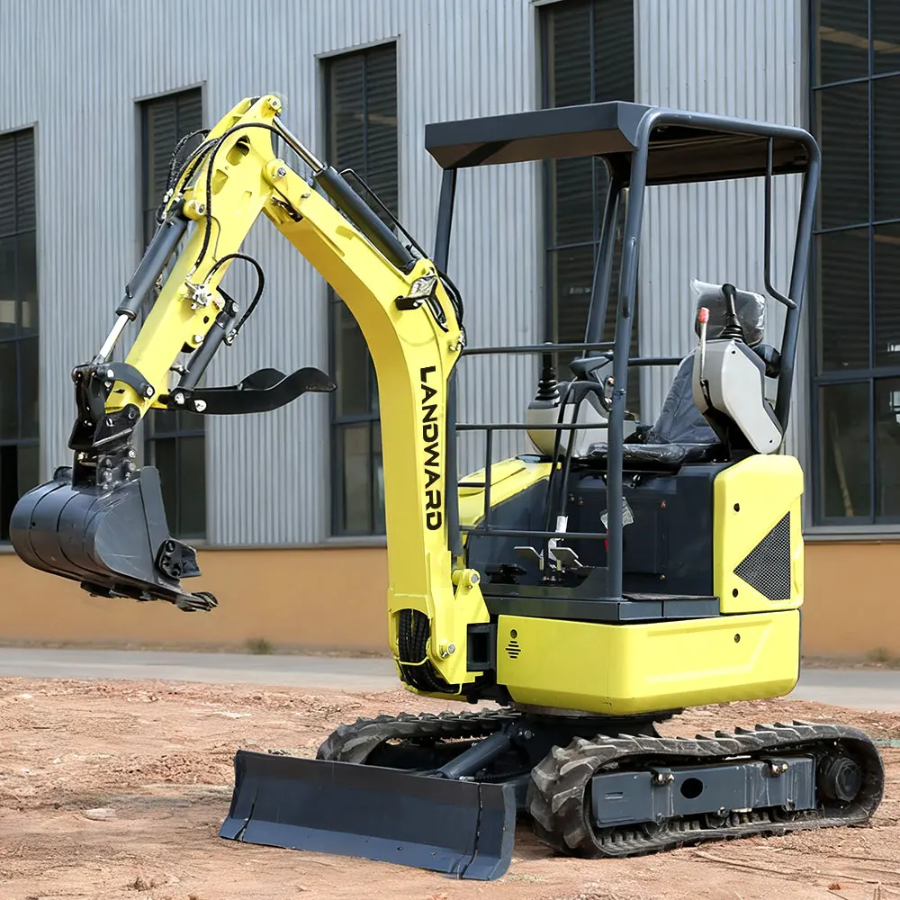 랜드워드 굴삭기 2톤 미니 굴삭기 고급 굴삭기 CE 유로 5 쿠보타 엔진 농장용 LW17E 미니 굴삭기 1.7톤 맞춤형