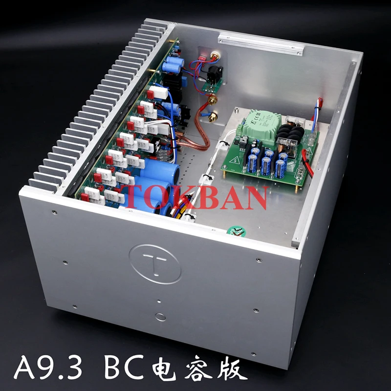 Tokban A9.3 Mono Power Amplifier 100w High Power Ultra Low Distortion Low Noise Balanced XLR HIFI Amplifier Audio