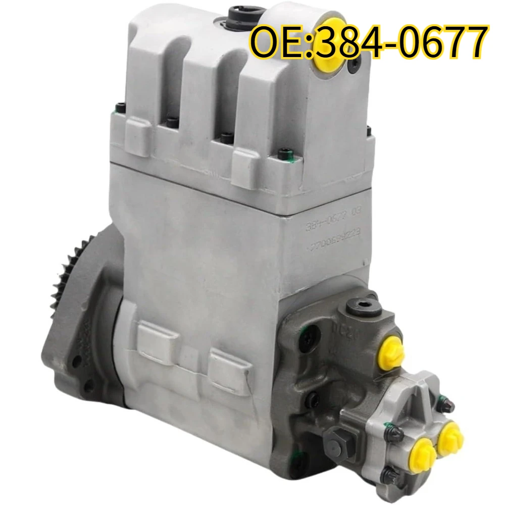 

High quality New For 384-0677 C7C9 Caterpillar Engine Accessories Fuel Pump Excavator High Pressure Fuel Pump
