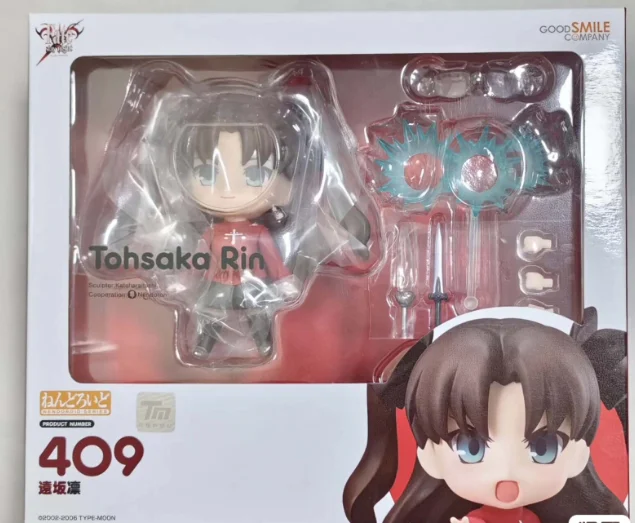 

in Stock GSC Nendoroid 409 Fate/stay Night Tohsaka Rin Figures Model Toy Gift Collection