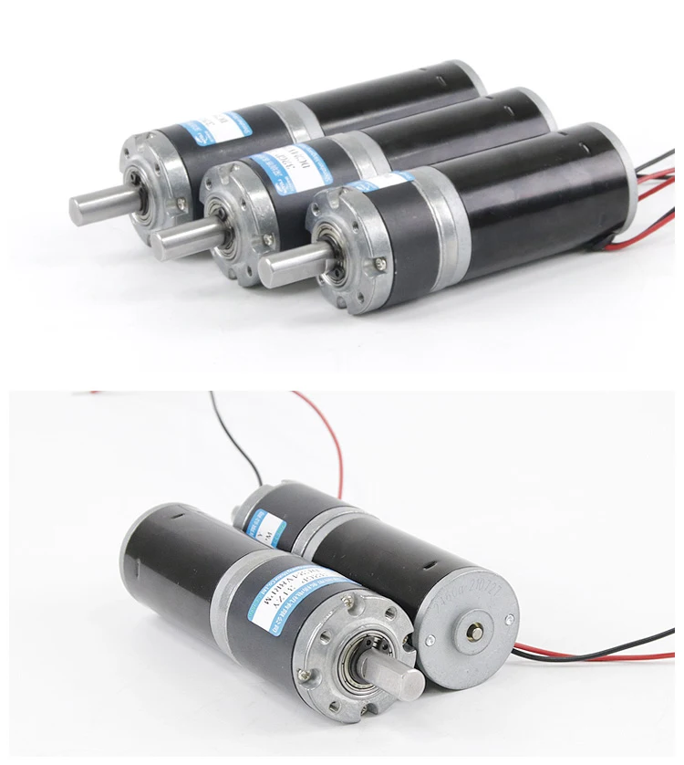 Geared Motor 12V 24V DC Motor Motor Miniature Small 32GP-31ZY Planetary Gearbox Large Torque DC Electric Motor with Bracket