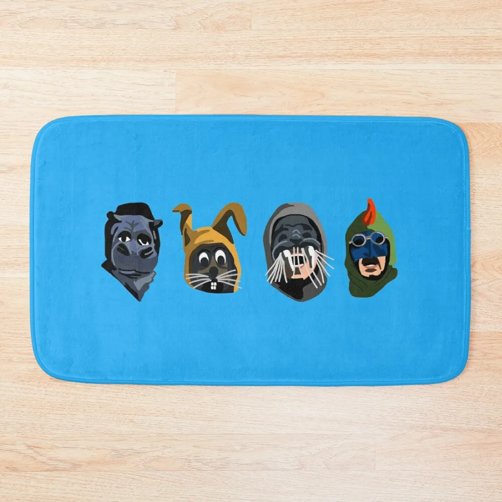 

Magystery Heads Bath Mat Quick-Drying Bathroom Mats For Bathroom And Toilet Bathroom Accessories Mat