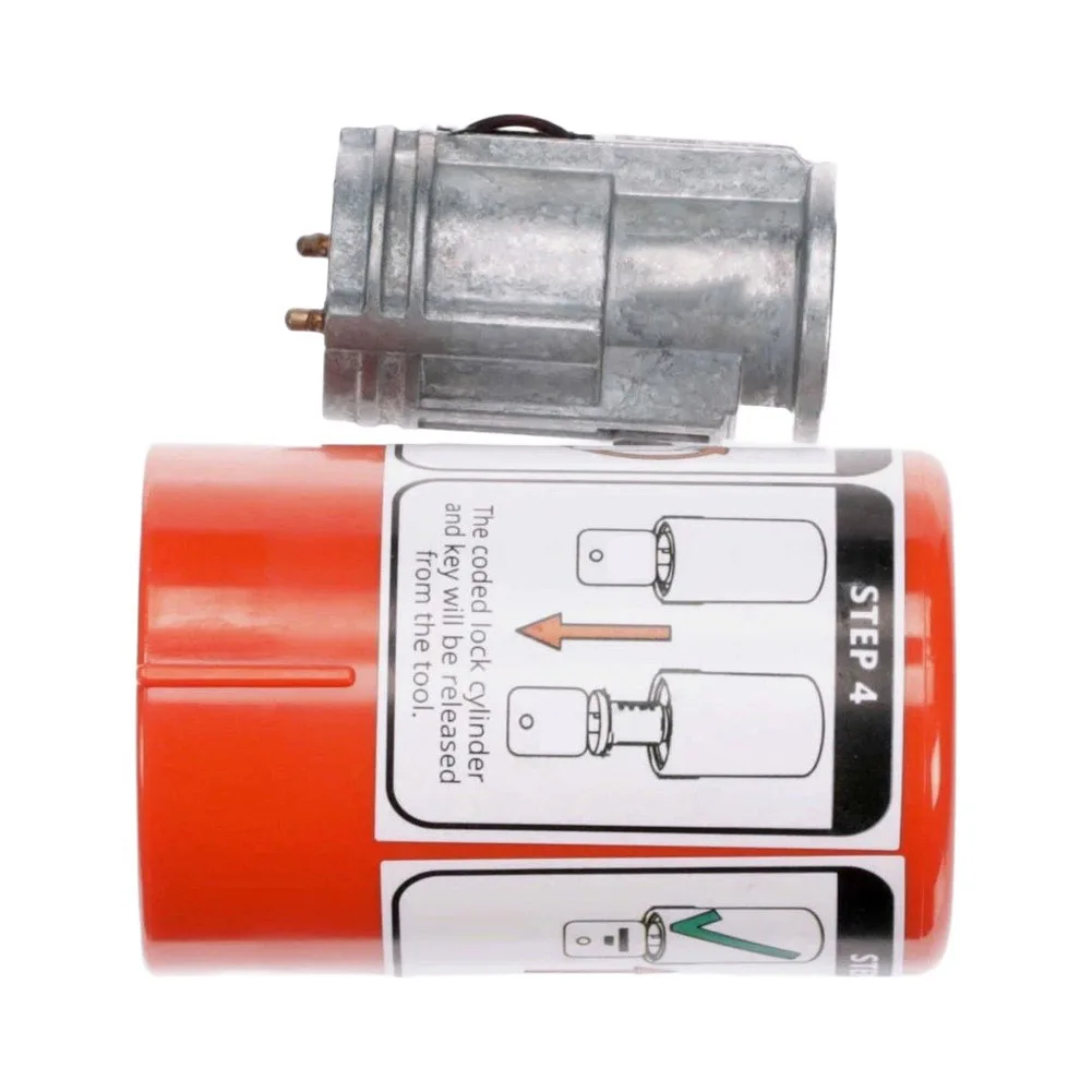 As Shown In The Figure Ignition Lock Cylinder Counter-clockwise Coding Factory Unit Substitute Stainless Steel Material