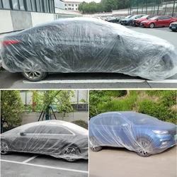 Car Clothing Disposable Dust Cover Car Universal Sunscreen Waterproof Sunshade Car Transparent Car Coat Car Cover
