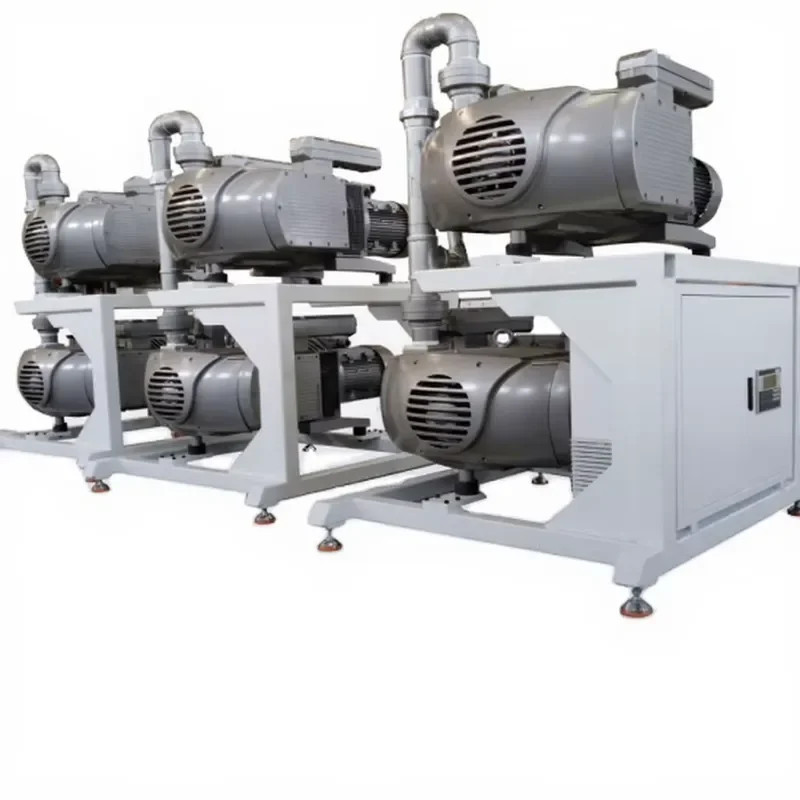 New Designed KVF250 Dry Vane Vacuum Pump System with High Pressure Frequency Inverter VFD for Wood Working & Furniture