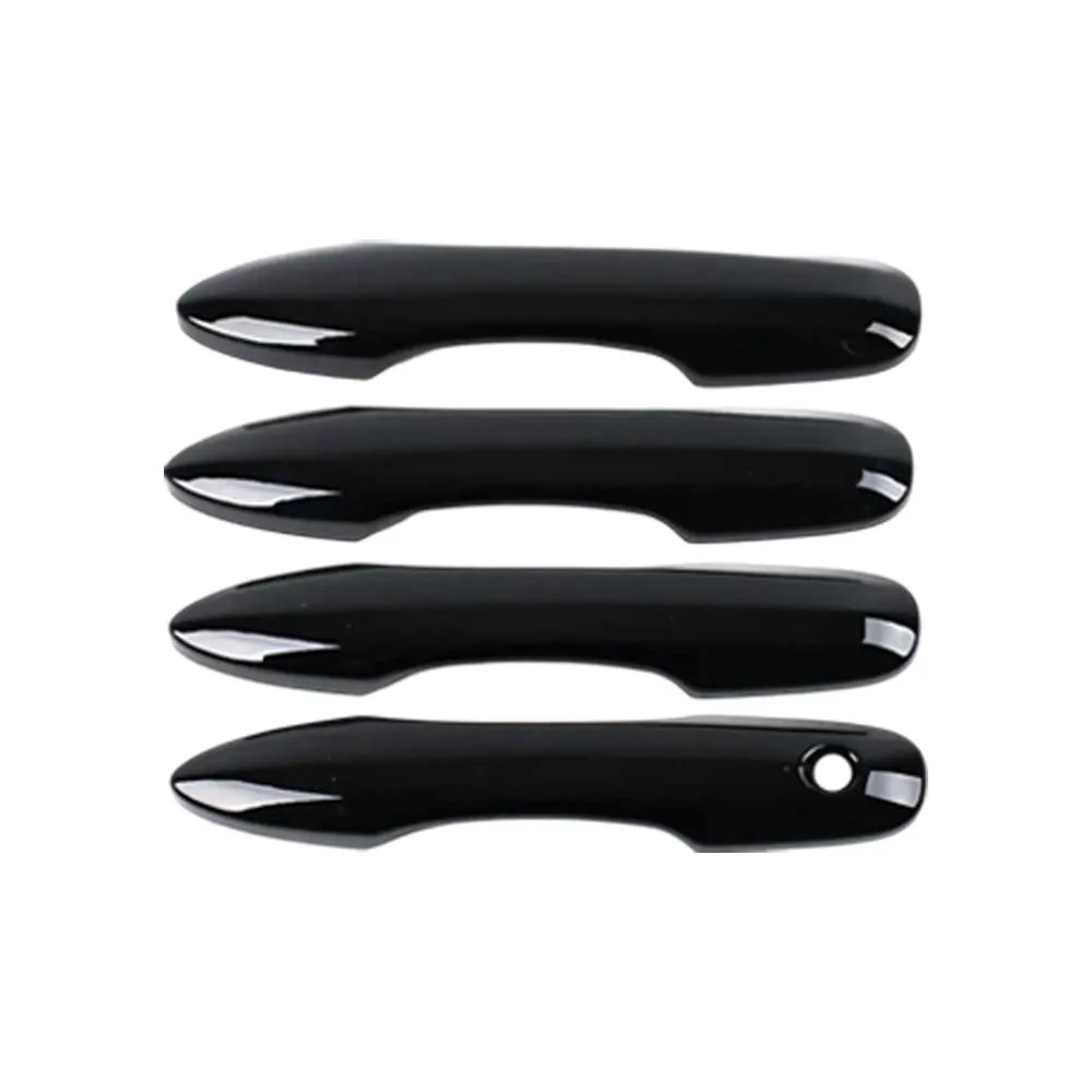 

Накладки на дверные ручки из карбона серебристого цвета для Toyota Yaris Cross 2020-2024: Декоративное обновление экстерьера автомобиля, тюнинг и модификация