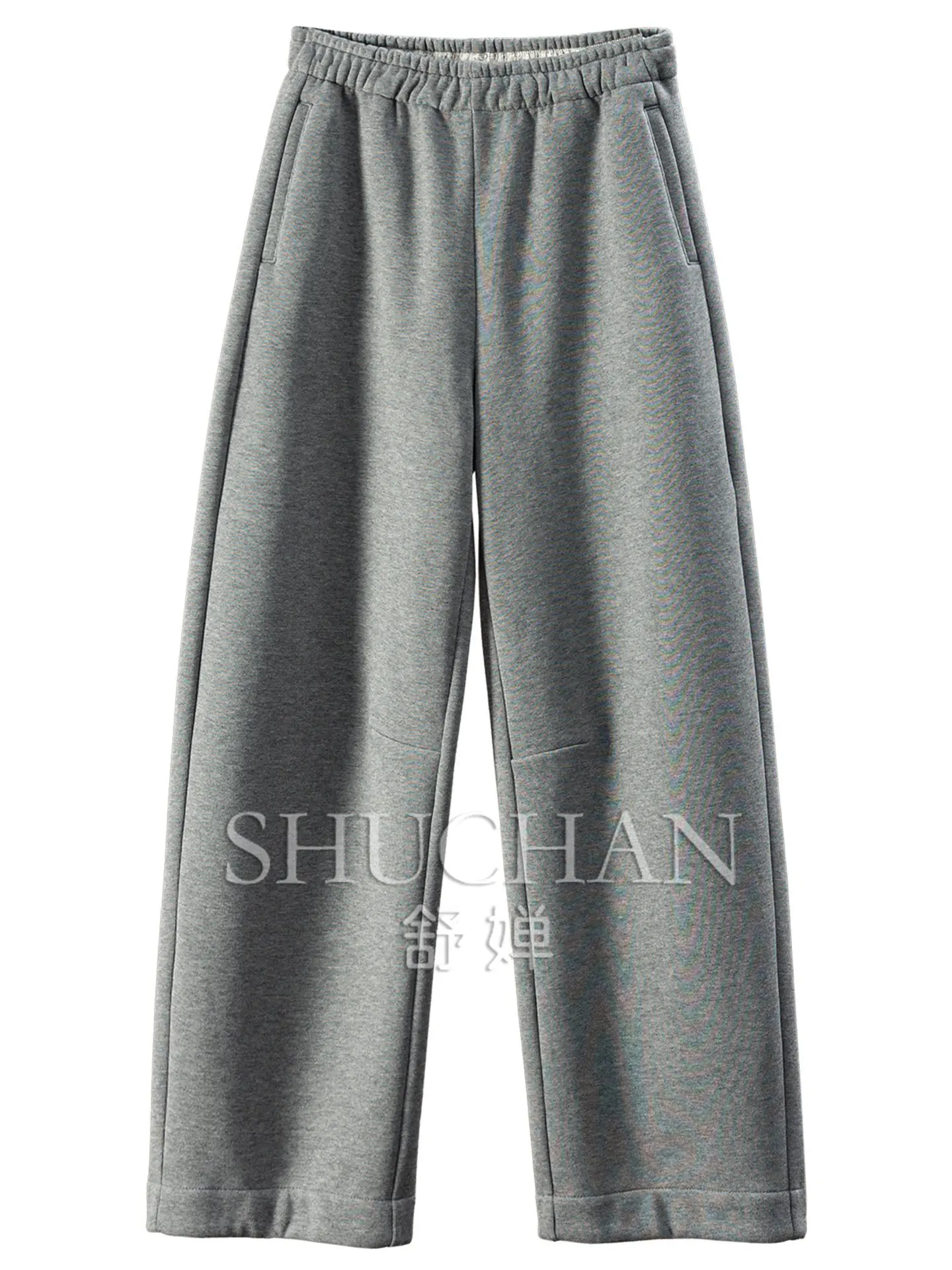 Fleece Warm Quality Elastic High Waist Sickle Pants Women's E252 Winter 2026 Sweatpants Women Pantalon Pour Femme