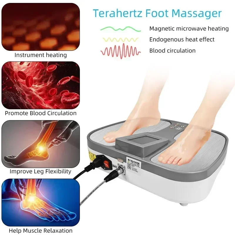 

In stock Terahertz Frequency Therapy Device Foot Spa Massager Korean Hot Foot Machine High Potential Biotherapy Energy Devic