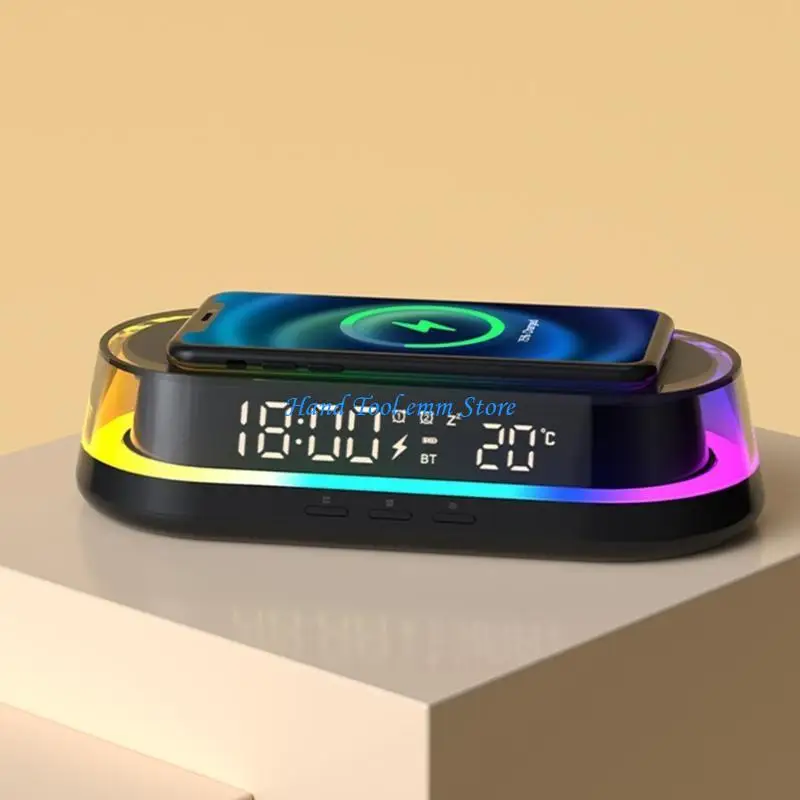 H37F 15W Подставка для беспроводной зарядки Настольная зарядная база Магнитная док-станция для зарядки телефона