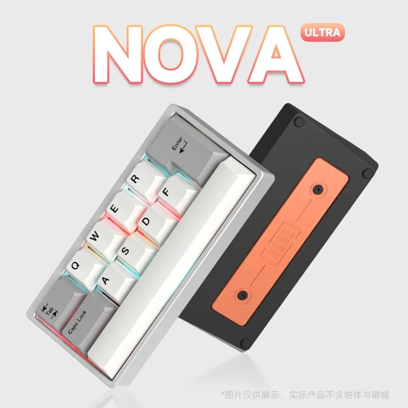 

LUMINKEY NOVA Mechanical Keyboard Kit 12-Key Gasket 3mode Wired/Wireless Keyboard RGB Hot Swap Custom Office Keyboards