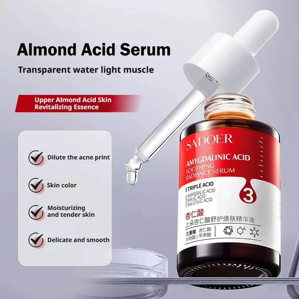

For Sadoer Almond Acid Skin Rejuvenation For Essence Fine Smooth Moisturizing Face For Essence Wholesale R8Q7