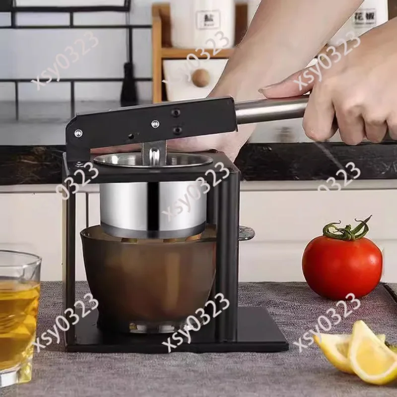 Multi-use Stainless Hand Squeezer Vegetable Draining Lemon Fruit Manual Juice Presser