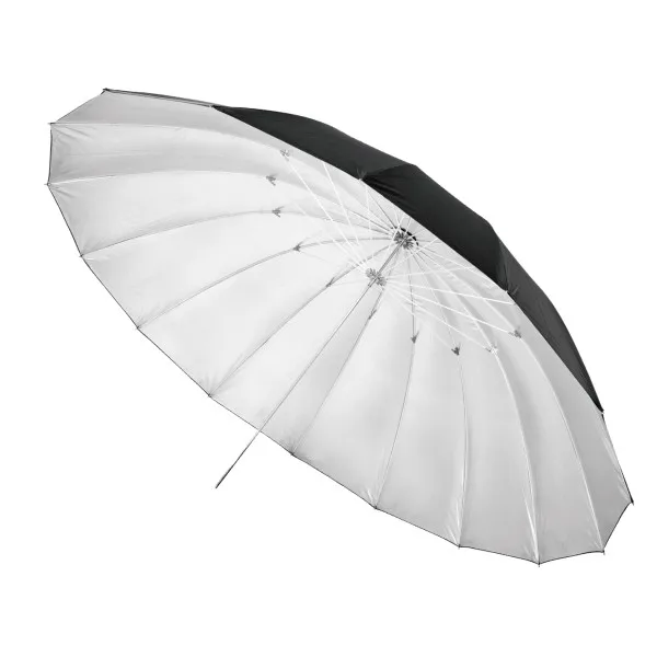 Photography 180cm silver and black Umbrella Umbrella Professional Nylon Umbrella Soft Light