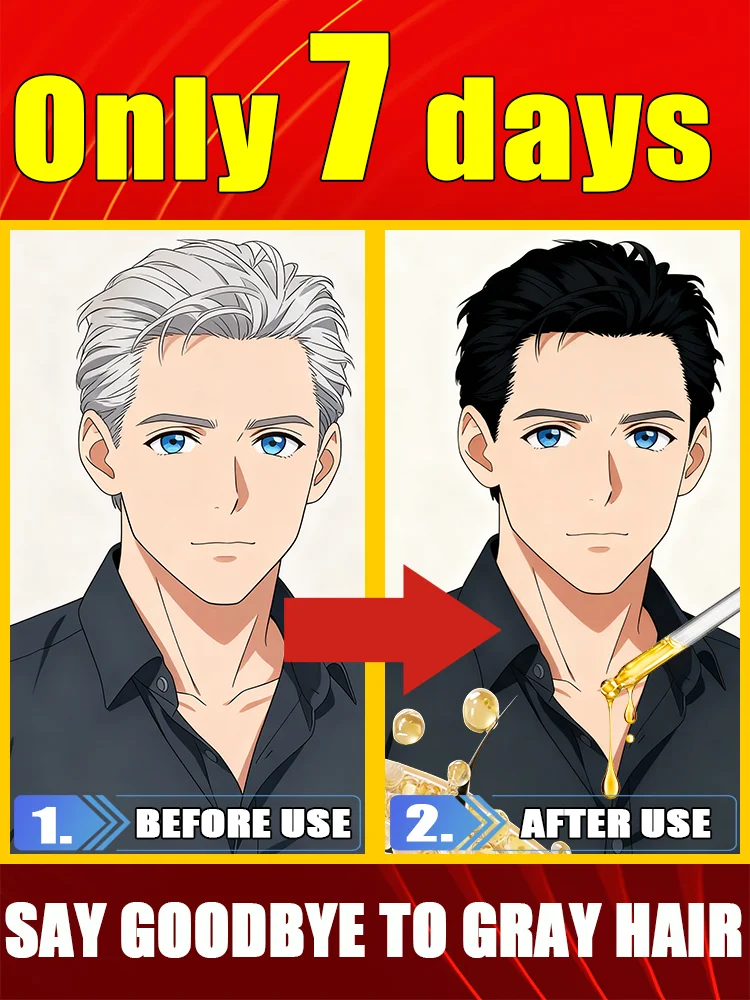 

2025 Latest: Eᴀsɪʟʏ ʀᴇᴍᴏᴠᴇ ɢʀᴀʏ ʜᴀɪʀ ᴀɴᴅ ʀᴇɢʀᴏᴡ ʙʟᴀᴄᴋ ʜᴀɪʀ ɪɴ 7 ᴅᴀʏs