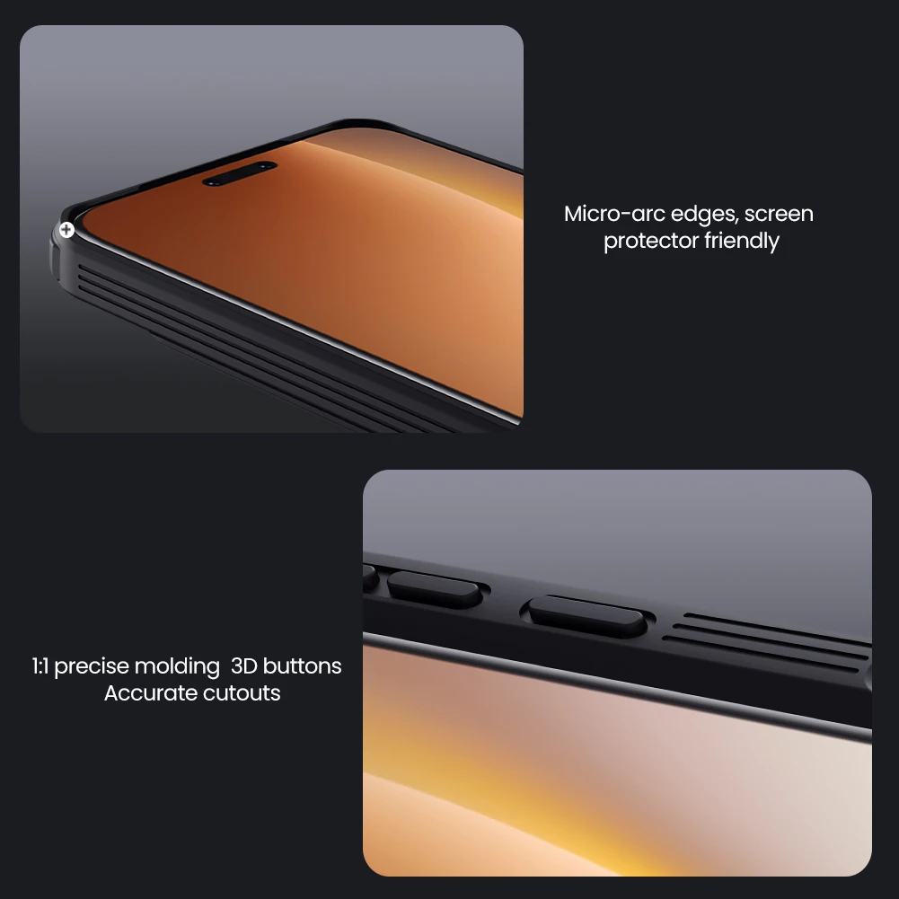 NILLKIN Schutzhülle für Honor Magic 8 Pro, taillierte Hülle, Camshield Shield-Hülle, Objektivschutzhülle für Magic 8 Pro – Detail 10