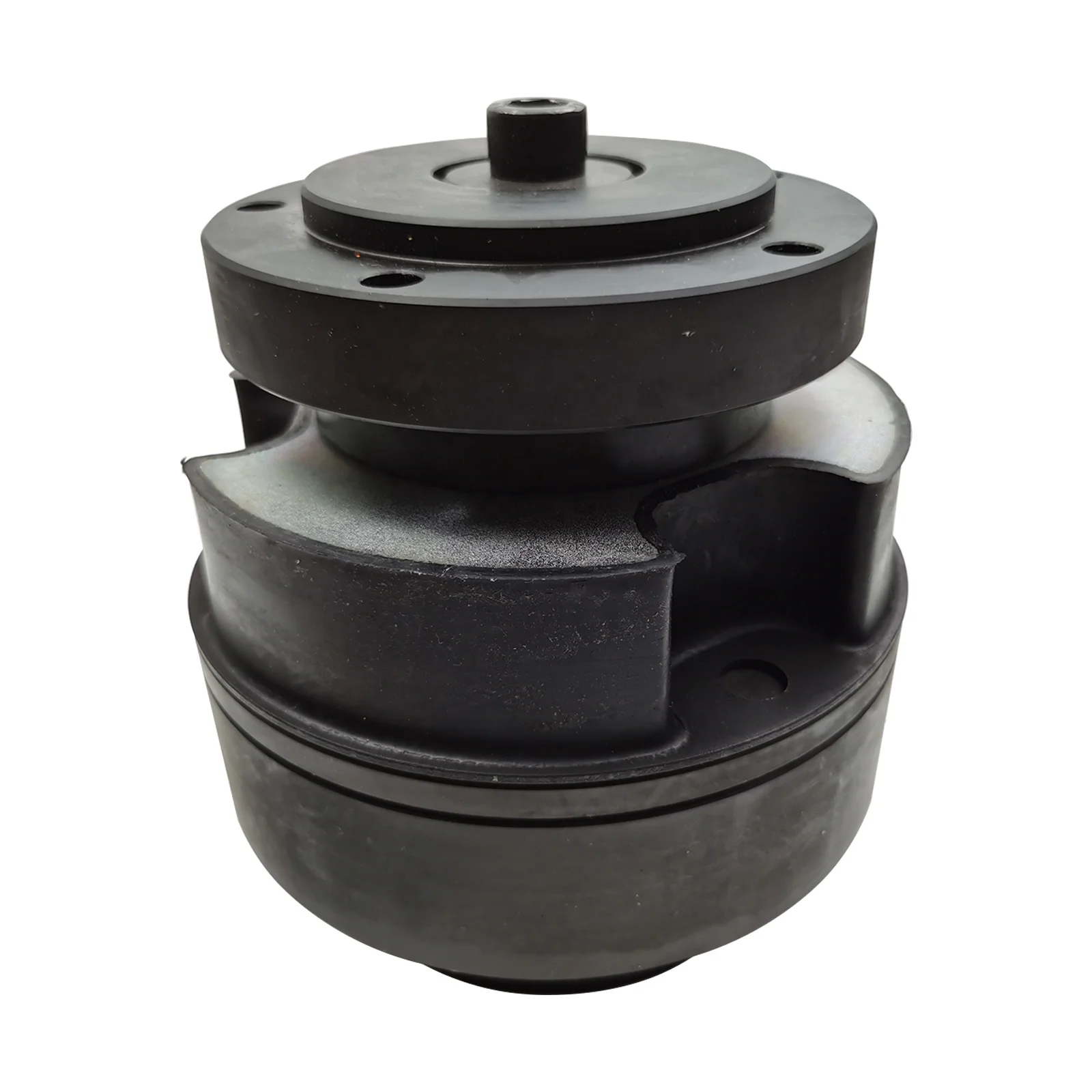 2515332 Coupling/Fan Shock Absorber Rubber Block + Base/connection Plate (Original) Road Roller Spare Parts High Quality