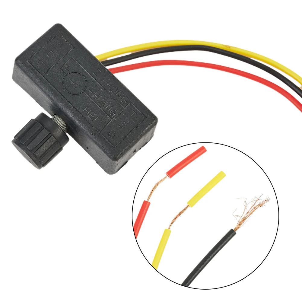 Interruptores de pulverizador eléctrico, regulador de velocidad, regulador de plástico, ajuste de 12V, bombas de agua, accesorios de interruptores de velocidad