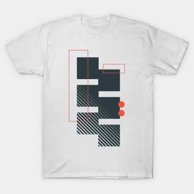 Geometric T Shirt S 5XL Fast Shipping