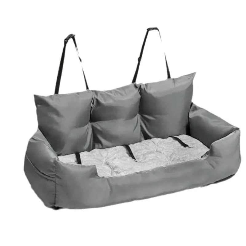 

Pet car nest Cross-border waterproof and dirt-resistant dog safety seat Removable and washable, non-slip and scratch-proof