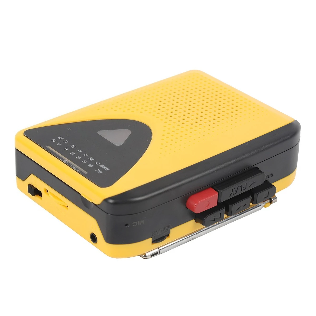 TON009B Retro Cassette Recorder Player Stereo Audio FM/AM Radio with Built-in Speaker