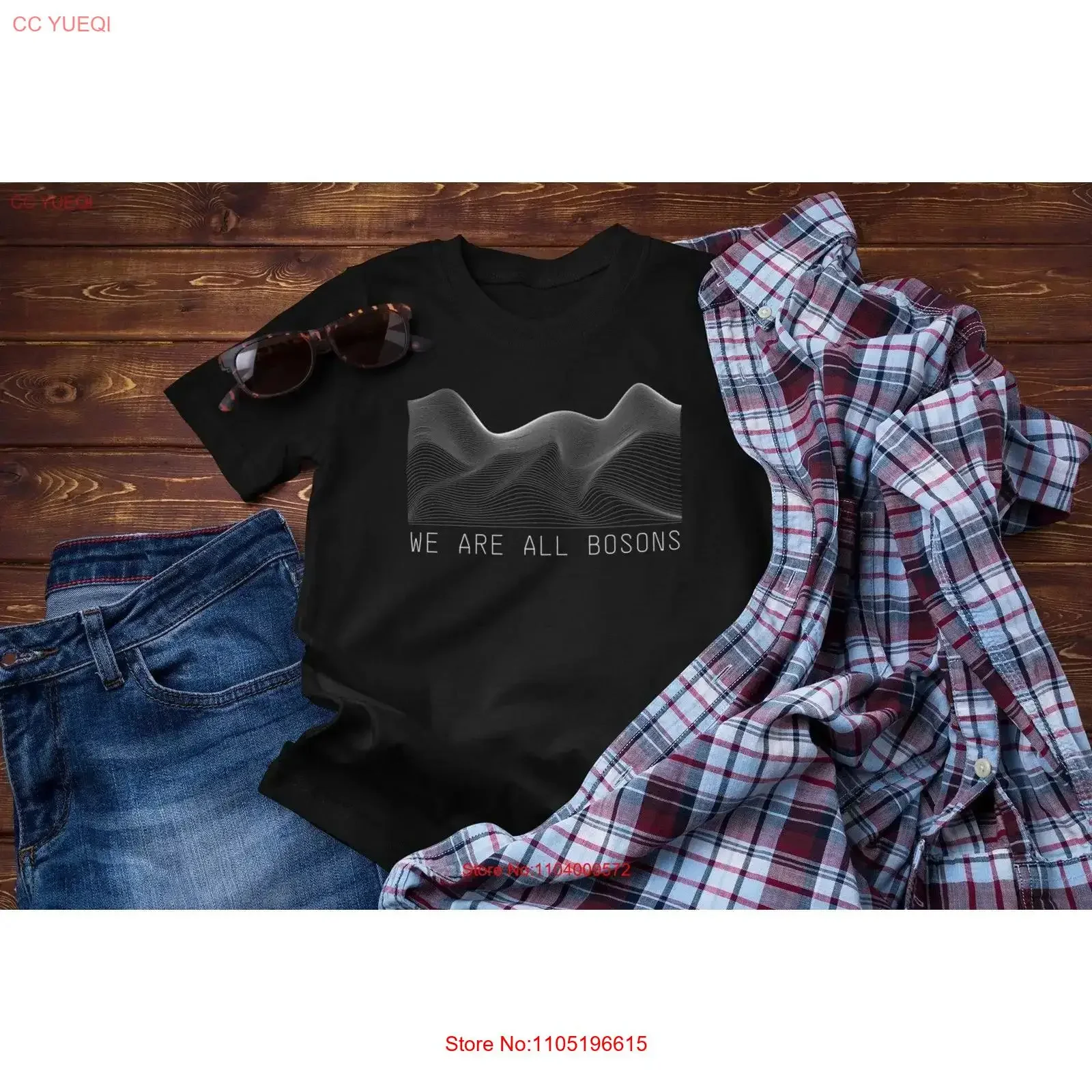 We Are All Bosons T shirt Funny Physics Quantum Mechanics Science Present Scientist Physicist Humor vintage Washed