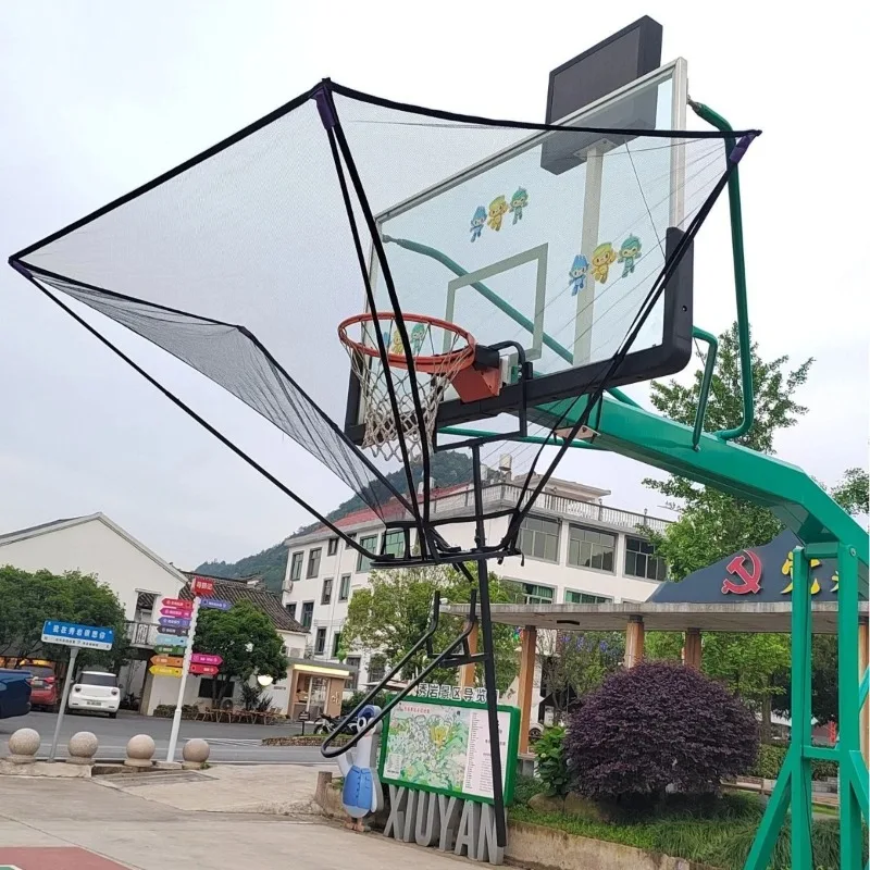 

Portable basketball trainer, pitching practice, automatic pick-up device, continuous shooting