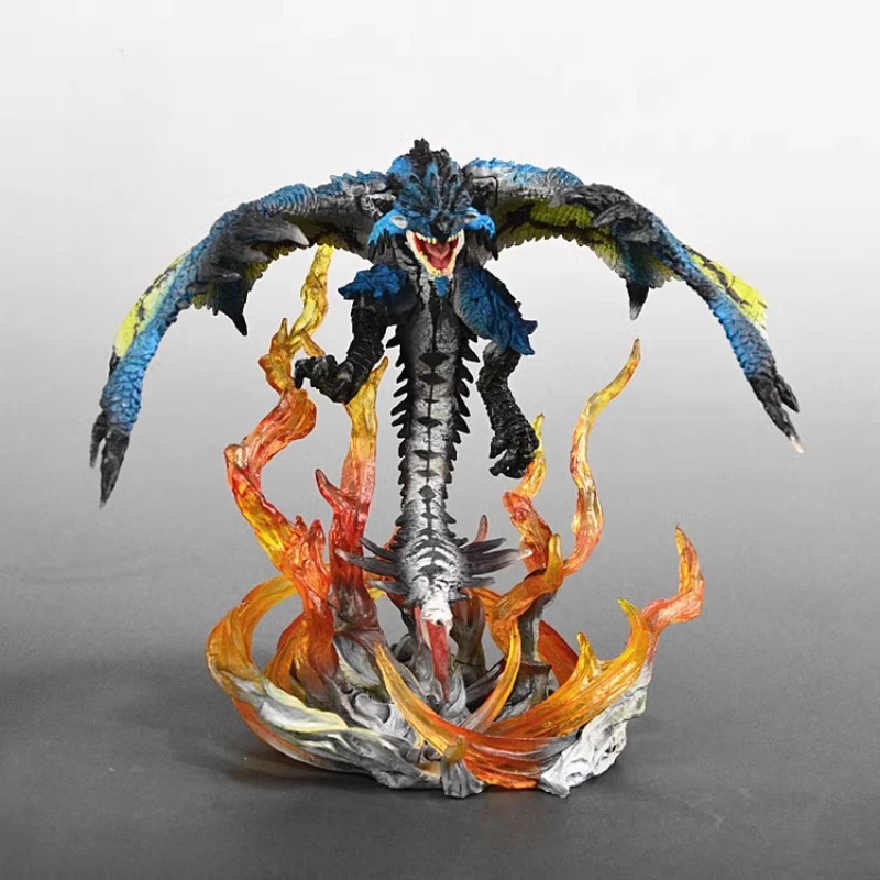 

Monster Hunter Prototype Digarex Tigrex Roaring Flying Dragon Figures Azure Rathalos Action Figures Kids Toys Birthday Gift