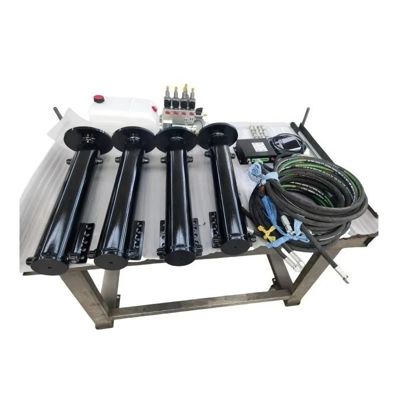 RV Leveling System with Remote Control Stable Hydraulic System for Camper Van