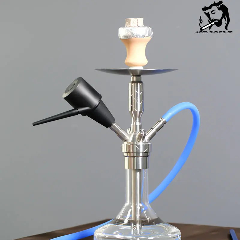 JUSES\' S Arab Hookah Pump Portable Electronic Air Pump Shisha Starter Rechargeable Battery Powerful Motor Smoking Accessories