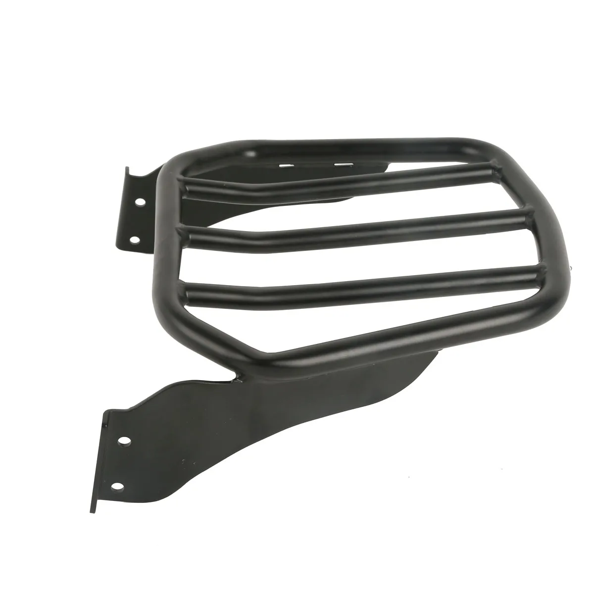 Motorrad Sissy Bar Sport Gepäckträger Passend für Harley Fat Boy Softail Springer Custom 07-2017