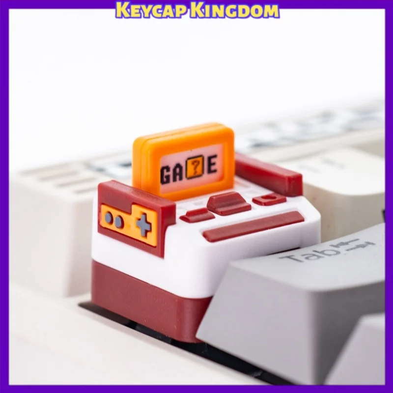Game Console Theme Mechanical Keyboard ABS Material Custom Artisan Keycap PC Gaming Keyboard Point Keycap DIY Collectible Gift