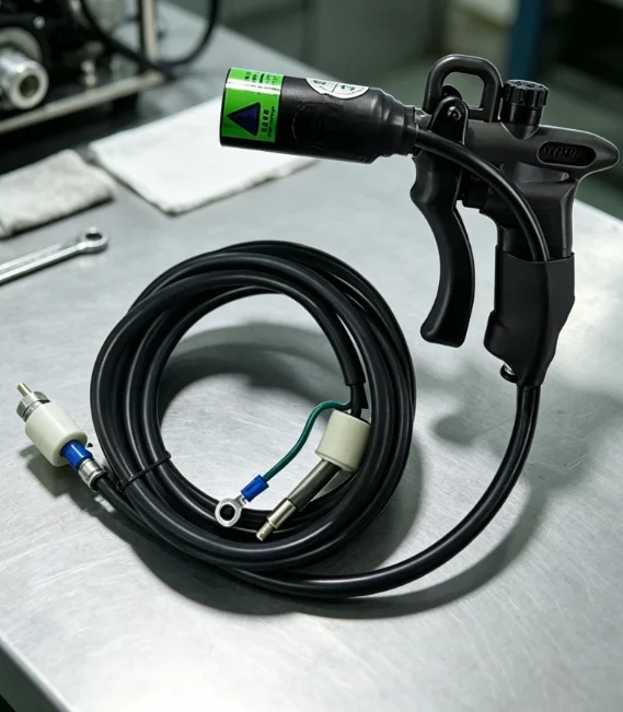 Handheld 10KV Static Neutralizing Ion Wind Device 110V/220V Integrated High Voltage Generator for Static Elimination